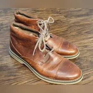 Sperry Brown Commander Chukka Boots Size 9.5